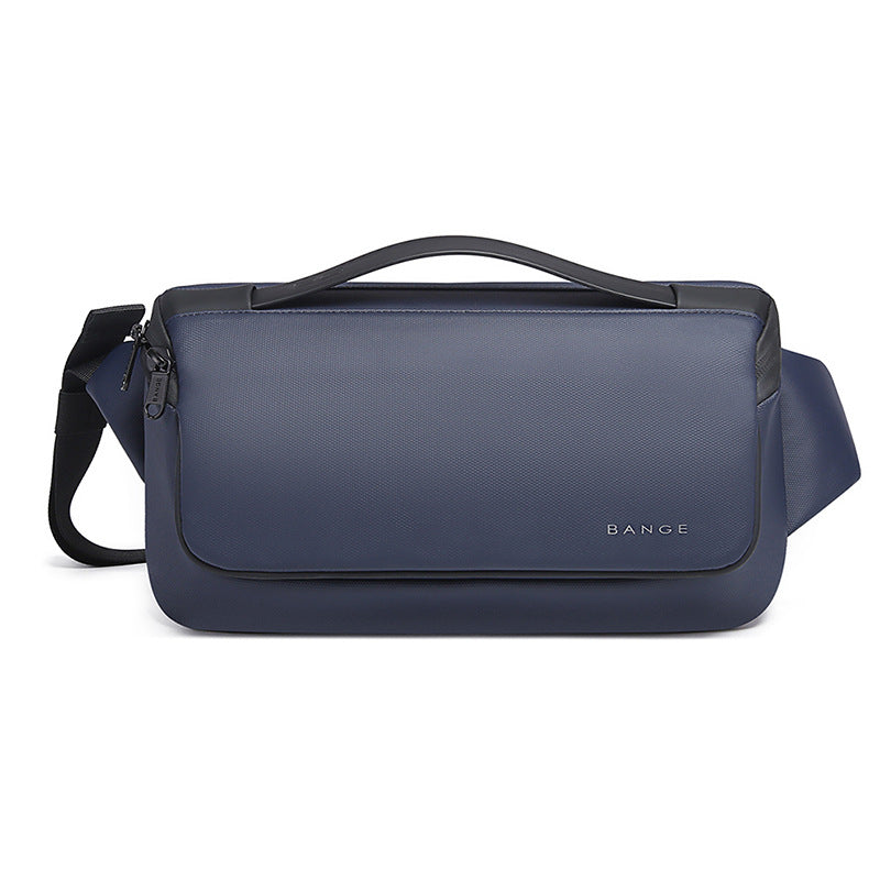 New Sports And Leisure Chest Bag Business Waist Bag Trendy Fashion Thin Messenger Bag