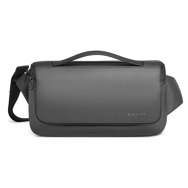 New Sports And Leisure Chest Bag Business Waist Bag Trendy Fashion Thin Messenger Bag