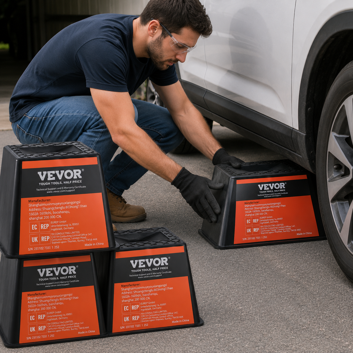 Trailer Jack Block